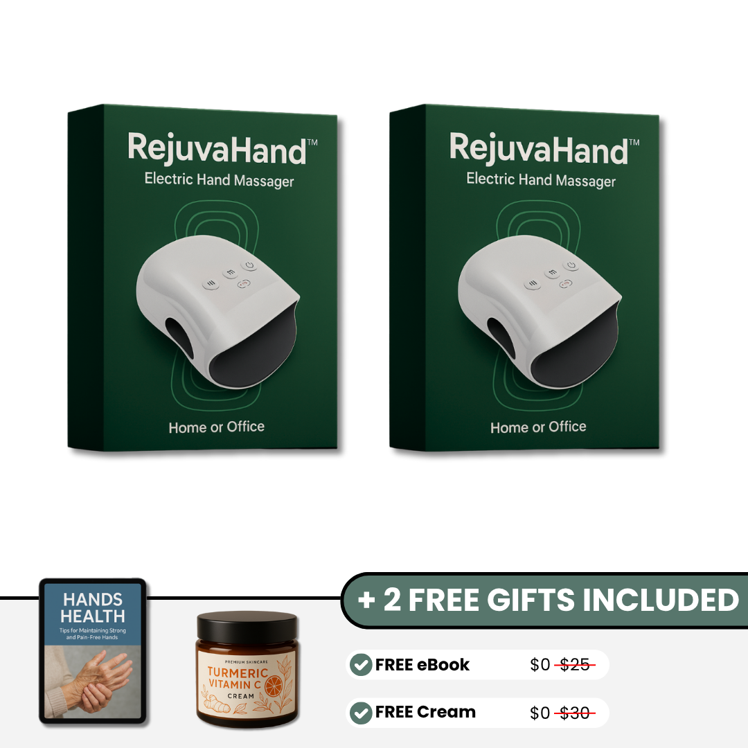 2 RejuvaHand™ + Recovery Cream + eBook